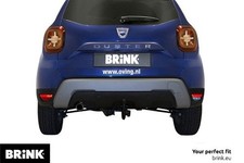 BRiNK ANHÄNGERKUPPLUNG DIAGONAL ABNEHMBAR passend für DACIA DUSTER | 647700