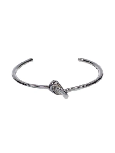 Bracciale CELINE nodo extra sottile ARGENTO donna