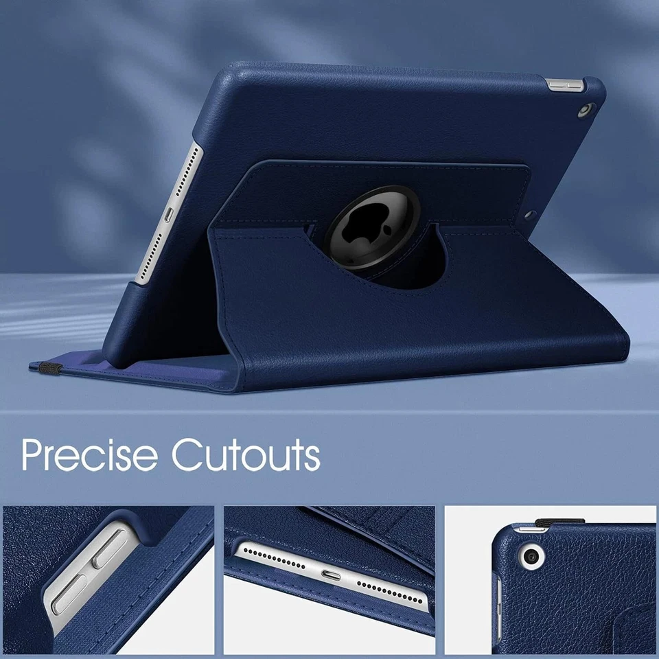 360° Rotating Leather Case for iPad Mini/Air/Pro 9.7”/10.2”/11”/12.9”/13” Cover - Image 3 of 4