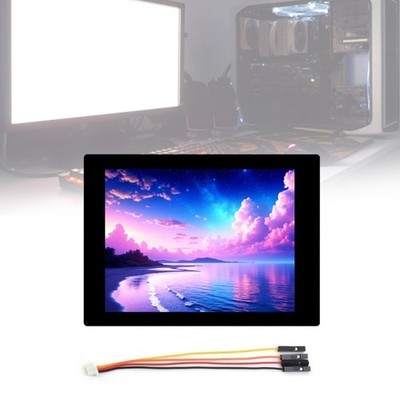 RP2350 Display Microcontroller Module Board With 2.41Inch AMOLED Touch Display