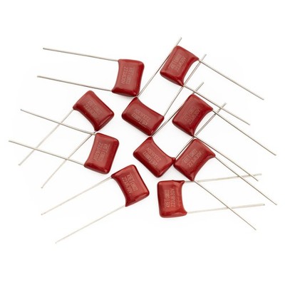 Musiclily Pro 10Pcs Small Polypropylene MPP CBB21 Film Capacitor .022uf 5% 250V