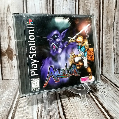 Alundra (Sony PlayStation 1, 1997) SLUS-00553B Game Disc & Manual Only Rated T