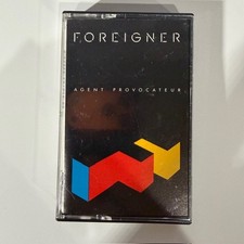 Foreigner Agent Provocateur Cassette 1984 Atlantic Columbia House Club Ed