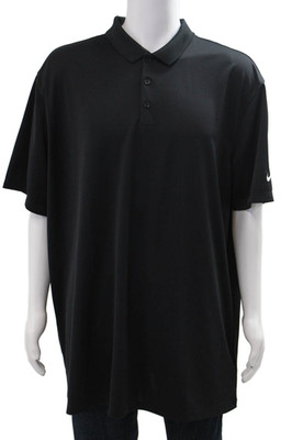 Nike Mens Short Sleeves Rugby Shirt Black Size Extra Extra Extra Large