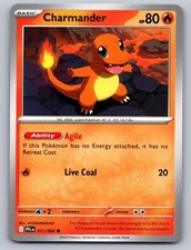 Charmander 011/094 Common Phantasmal Flames Pokemon Near Mint