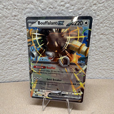 Pokemon TCG Bouffalant ex EX 220 HP Sv: White Flare Holo 077/086 English