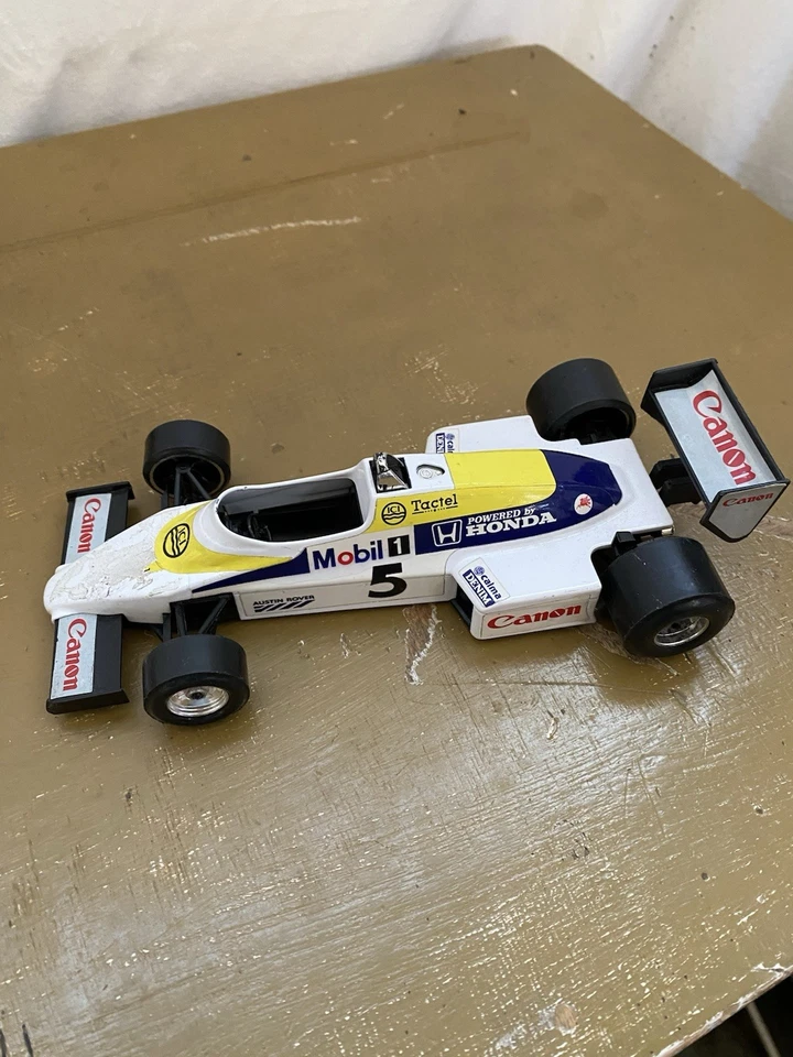 Burago 1/24 Formula 1 Williams FW 08 #5 Mobil 1 Honda Nigel Mansell F1 Racing - Immagine 4 di 4