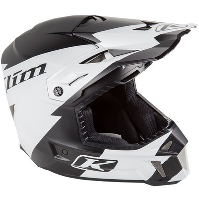 Klim F3 DOT ECE Helmet - Size Large - Chaos Black  Snowmobile / Dirt Helmet