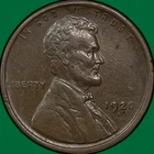 1920-D Lincoln Wheat Cent Choice Almost Uncirculated AU+ Coin, Scratched #33239