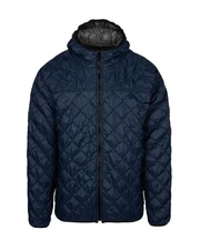 Beyond Clothing A3 Alpha Lochi Reversible Quilted Jacket - Navy/ Gray A3-0169