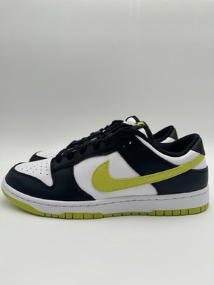 Nike Men's Dunk Low Size 11.5 Black Bright Cactus |DV0833-110|
