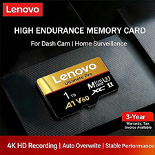 LENOVO 1TB  Micro TF SD Card High Speed Class Flash Memory Card Class 10