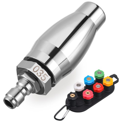 #ad Turbo Nozzle Pressure Washer Rotating Pressure Washer Nozzle with 1 4quot; Quick... $28.17