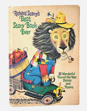 Richard Scarry's Best Story Book Ever, 1968 HC, Weekly Reader - Golden Book