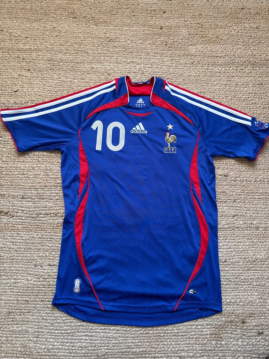 Maillot Équipe de France 2006 Zidane n°10 – Taille L – neuf - Vêtements
