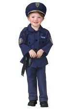 Cop Officer Policeman Toddler Halloween Costume