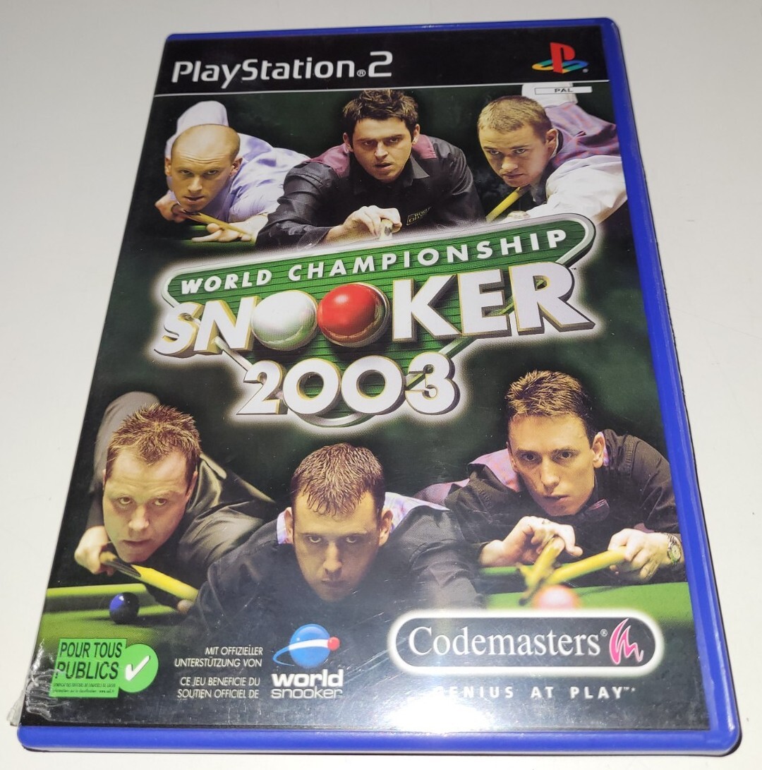 Sony PlayStation 2/PS2 - World Championship Snooker 2003 - Complet - Bon État