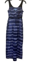 Simply Vera Wang Women’s Dress Maxi Size PS Tie Dye Purple Sleeveless Pockets