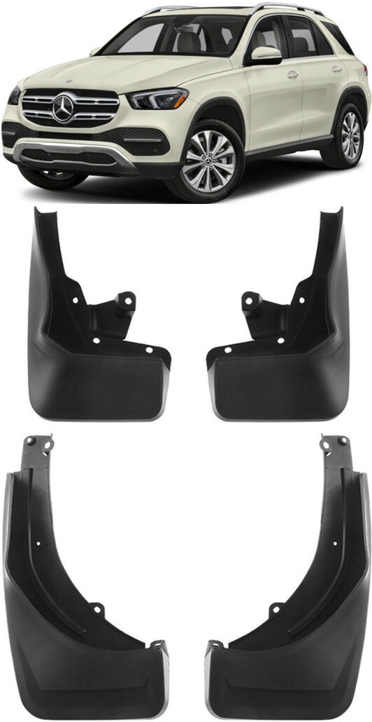 Genuine Full Set Splash Guards Mud Flaps FOR 2019-2026 Mercedes