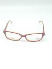Wildflower Eyewear Cranberry Orange  53-16-140 Full Rim Eyeglass Frames