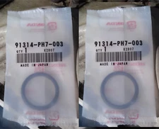 Genuine OEM Honda Coolant Connecting Pipe O-Ring 31.2 x 4.1 91314-PH7-003 2 Pack