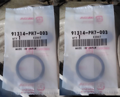#ad #ad Genuine OEM Honda Coolant Connecting Pipe O Ring 31.2 x 4.1 91314 PH7 003 2 Pack $16.42