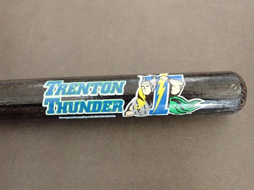 VINTAGE 2002 TRENTON THUNDER MINI SOUVENIR WOODEN BASEBALL BAT 18" - Picture 21 of 23