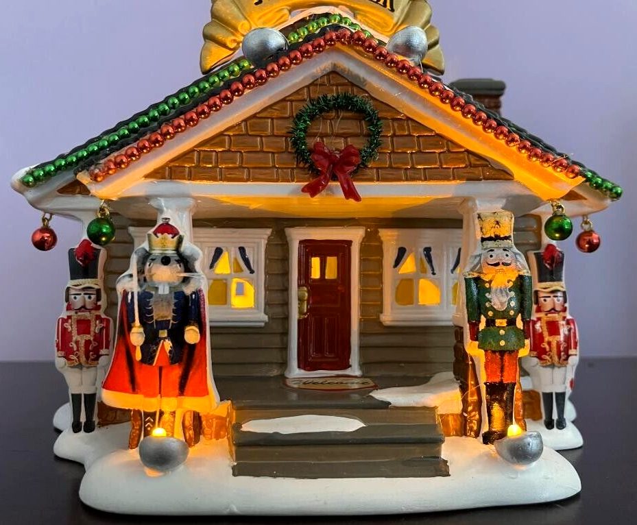 Dept 56 Christmas Village The Nutcracker House-Lights & Animated