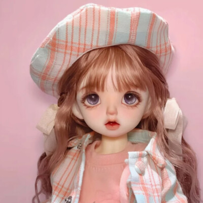 Lovely 1/6 BJD Doll SD Bare Doll Resin Jointed Doll Girl w/Face Makeup Handmade