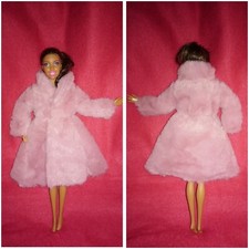 Barbie Puppen Kleidung Winter Fell Mantel Jacke Pelz Prinzessin Weihnachten K61