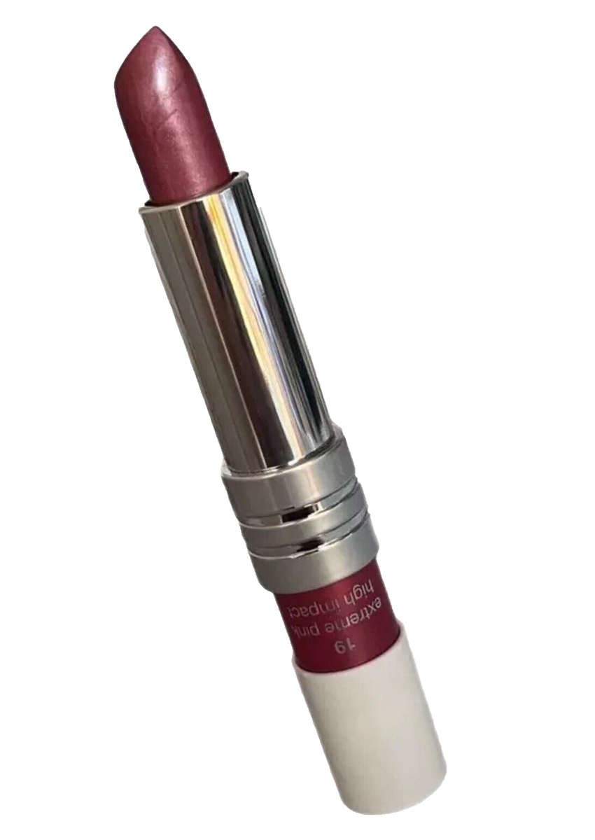 CLINIQUE High Impact SPF 15 Lipstick 19 EXTREME PINK - White Cap