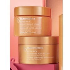 Nutrimetics -Body Butter +Apricot Sugar Scrub...