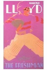 THE FRESHMAN Movie POSTER 27x40 Harold Lloyd Jobyna Ralston Brooks Benedict