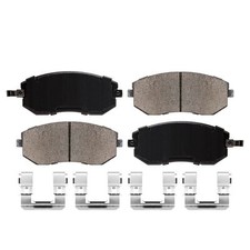 Front Ceramic Brake Pads w/Clips for 9-2X Baja Forester Impreza Legacy Outback