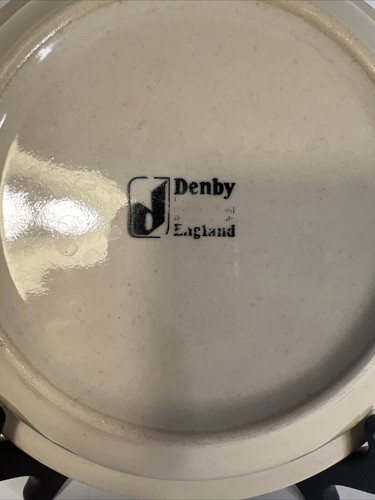 Denby Sonnet Cereal Soup Bowls (Set of 4) England Stoneware 7 1/2" D12 - Picture 8 of 8