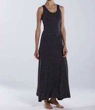 NWOT US Blanks US976 Sleeveless Racerback Tank Maxi T-shirt Dress Cotton Blend