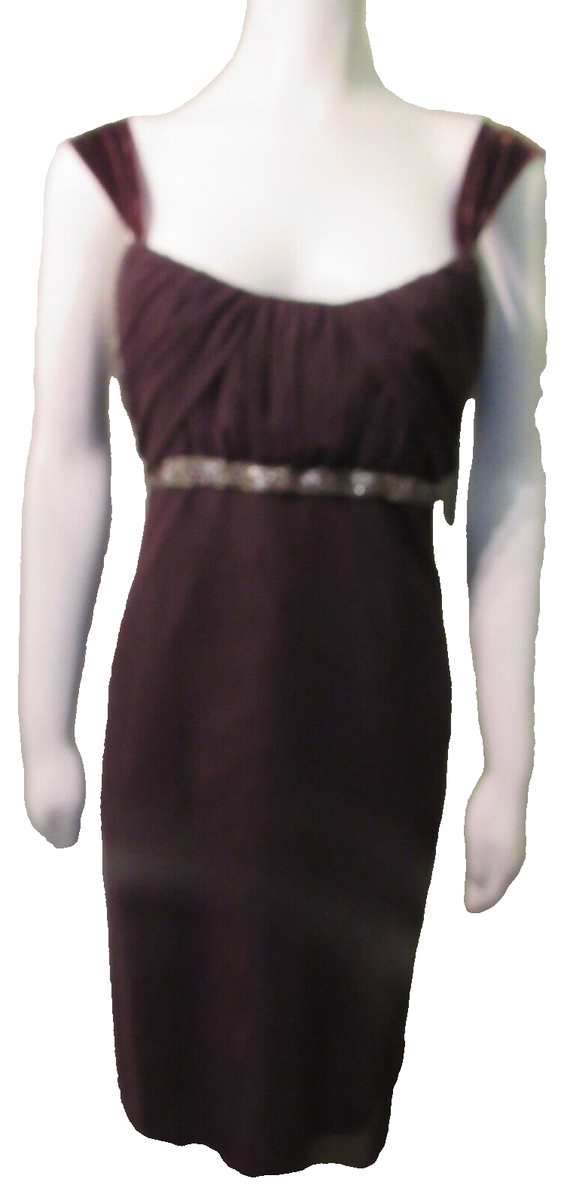 vera wang brown dress Vera Wang: Maely main image 1
