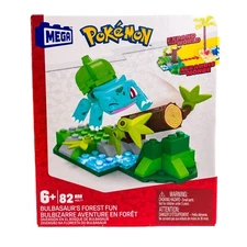 Mega Construx Bulbasaur's Forest Fun Building Set | 82 Pieces | HDL77