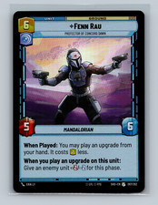 Star Wars Unlimited - Fenn Rau - Protector of Concord Dawn - (SHD) - Foil