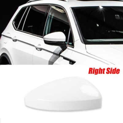 Mirror Cover Side Rear Passenger Right Replacements White