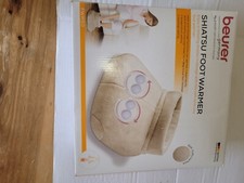 Beurer Shiatsu Soothing, Foot Warming Deep Tissue Massager, Relaxing Vibration