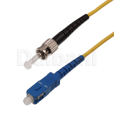 Fiber Optic Cable Patch Cord ST-SC, Single Mode SM, 10 Meter