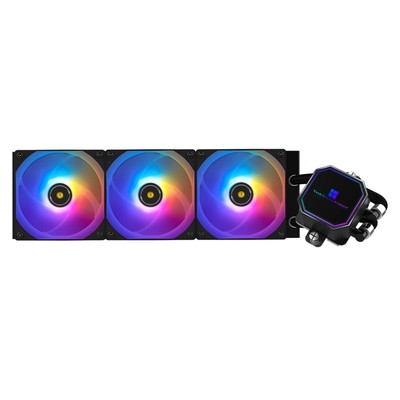 CPU-Wasserkühler, ARGB, 360mm, PWM, AMD Intel, schwarz, Thermalright