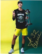 ALYSHA CLARK Signed 8.5 x 11 Photo Signed REPRINT Basketball WNBA Seattle Storm