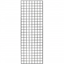 Only Hangers Commercial Grid Panels, 2' x 6' Black (Pack of 6)