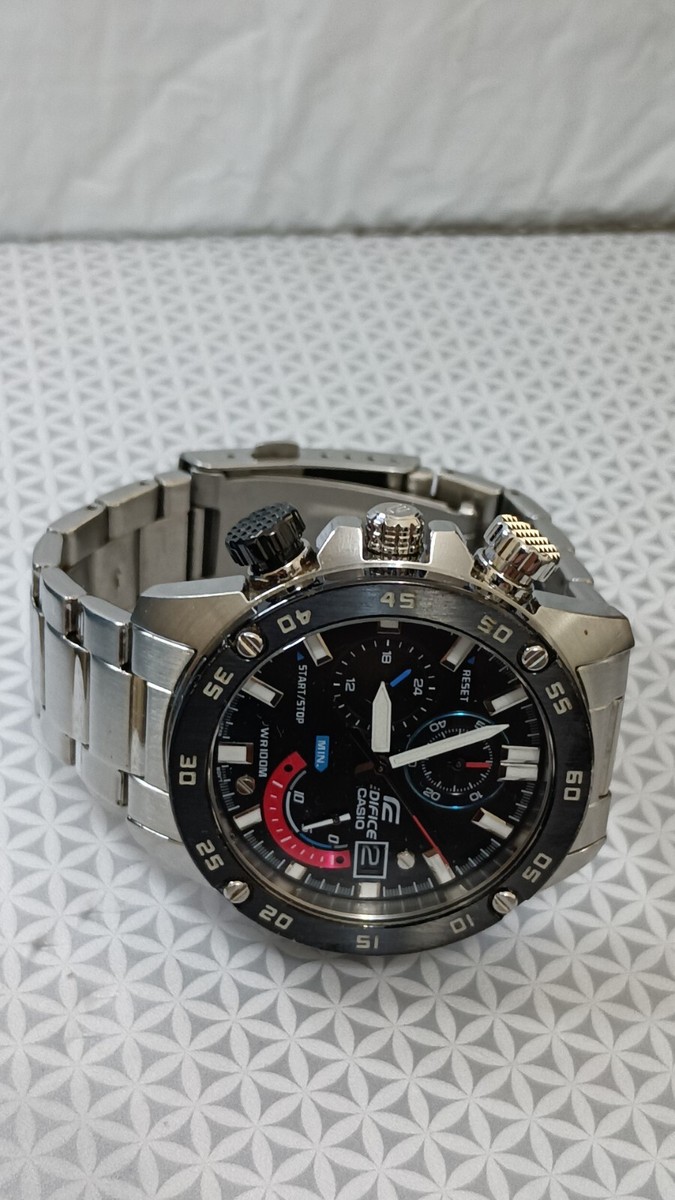 CASIO EDIFICE 5558 EFR-558 Men's Watch Stainless Steel CASIO EDIFICE 5558 EFR-558 Men's Watch Stainless Steel