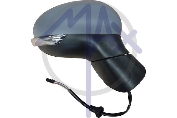 ESPEJO RETROVISOR ELÉCTRICO FIAT 500X DEL 2015 DERECHO PINTABLE 8 PIN