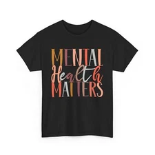 Mental Health Awareness Shirt, Mental Health Matters Women Men T-shirt
