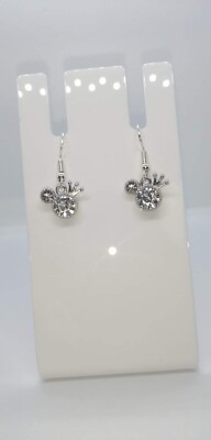  Handgefertigte Disney Mickey Maus inspirierte 925 Ohrringe Geschenk kostenlos UK Porto     
