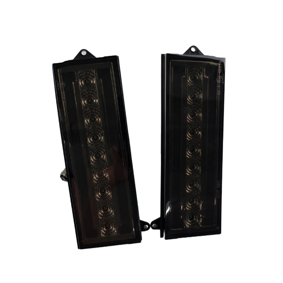 Luz de estacionamiento humo LED DRL señal de giro de esquina delantera para Jeep Cherokee XJ 84-96 Foto 2 de 4